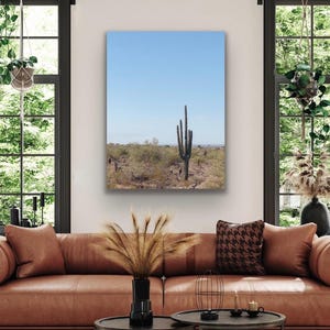 Phoenix Arizona Kaktus Wanddekoration