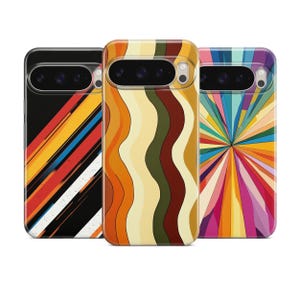 Coque de portable à motif graphique original : collection ColorStorm - Google Pixel, Samsung Galaxy, iPhone