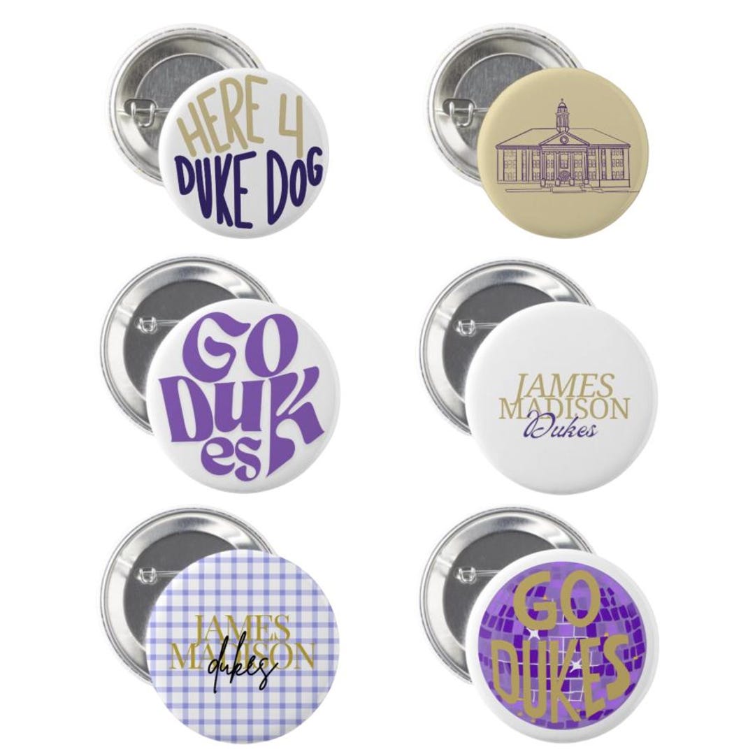 JMU Pins: University Collection - Etsy