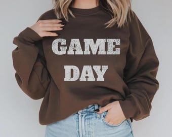 Game Day Sweatshirt: Unisex Football Tailgating Crewneck