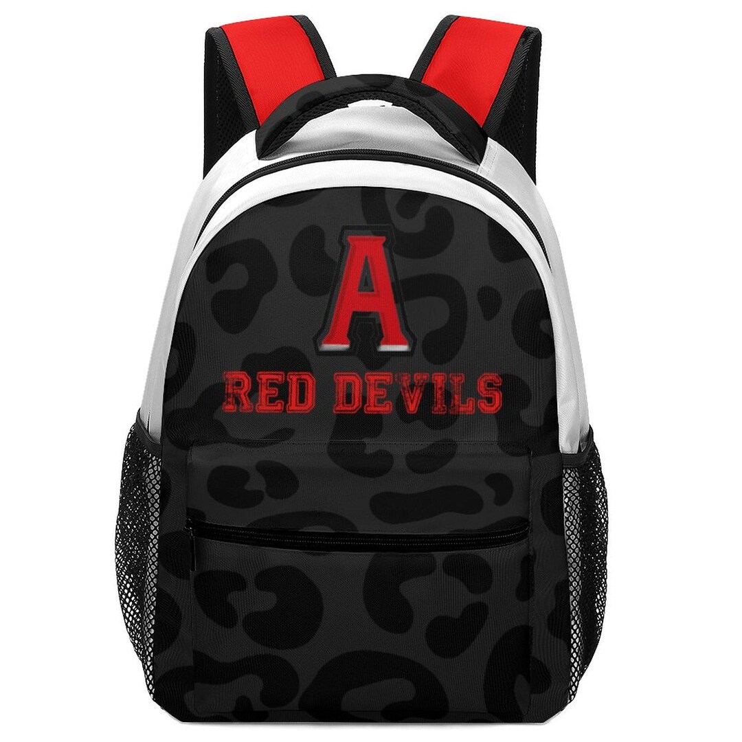 Red Devils Backpack- School Mascot - Etsy