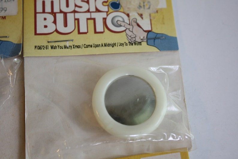 4 NEW Electronic Christmas Music Buttons Etsy