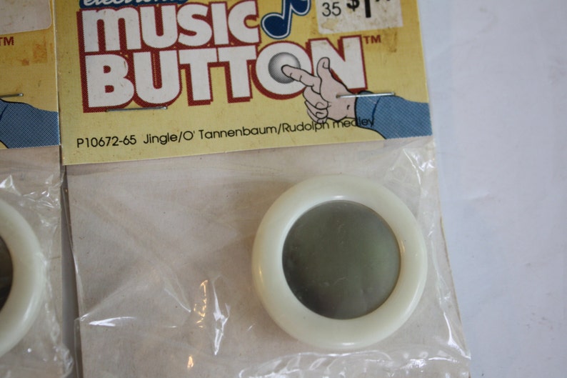 4 NEW Electronic Christmas Music Buttons Etsy
