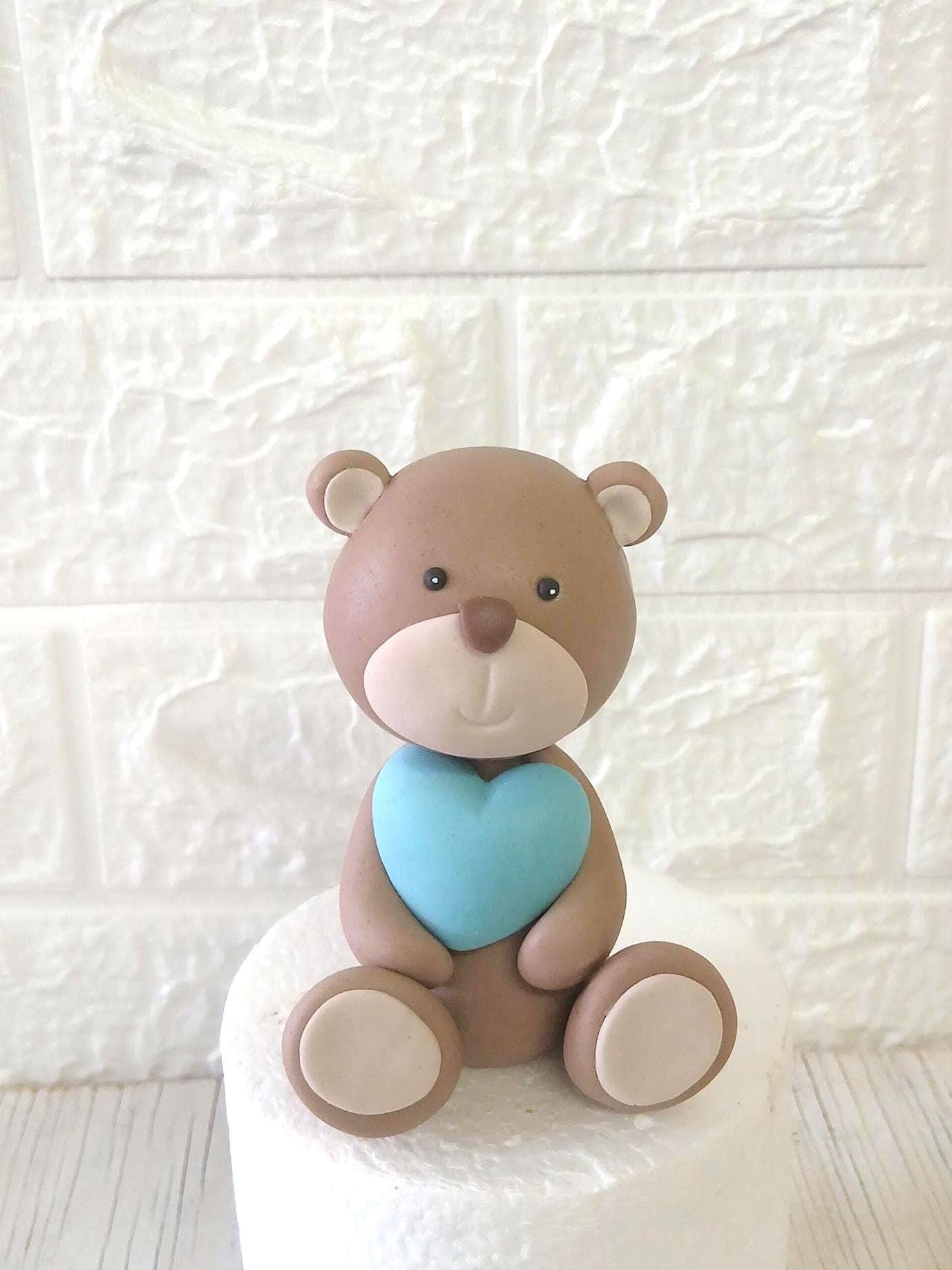 Teddy Bear Cake Topper for Kids. Cake Decorations - Etsy