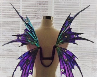 Fairy Wings-Steampunk Adult size  32" x 28" (made to order in the color you request)