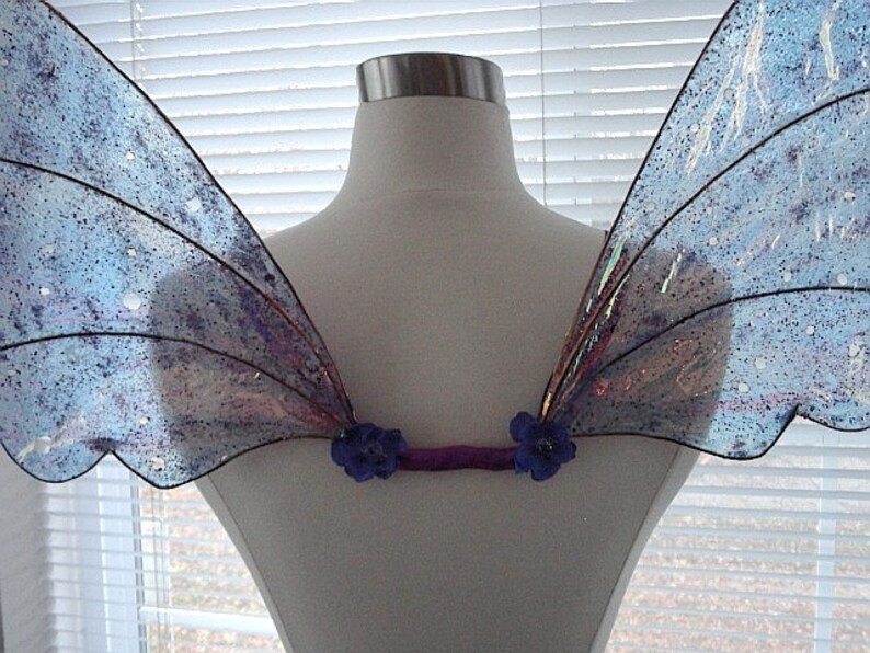 Fairy Wings-Iridescent-Whimsical Fairy Moth-Adult and Children size Made by Request image 4