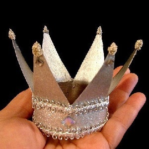 Queen And Princess Crowns For Dolls and Cake Toppers Made by Request image 1