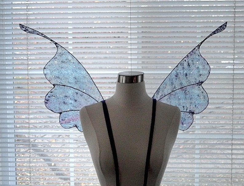 Fairy Wings-Iridescent-Whimsical Fairy Moth-Adult and Children size Made by Request image 3