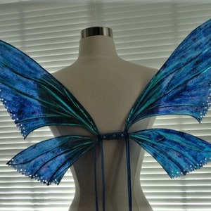 Fairy Wings (Made to Order by Request)  Size: 30 1/2&quot; wing span X 19&quot; tall
