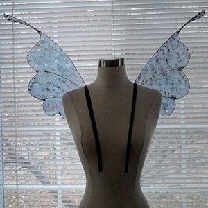 Fairy Wings-Iridescent-Whimsical Fairy Moth-Adult and Children size Made by Request image 1