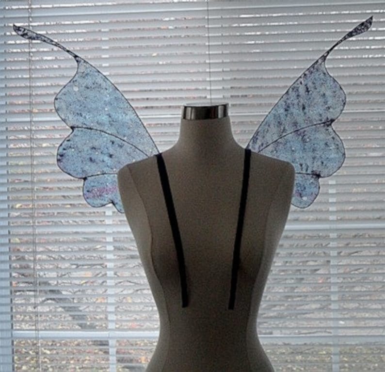 Fairy Wings-Iridescent-Whimsical Fairy Moth-Adult and Children size Made by Request image 1