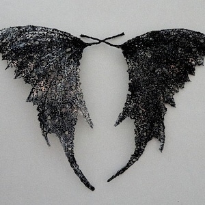 Fairy Wings-Iridescent Gothic Spirit-For Dolls Made By Request image 2