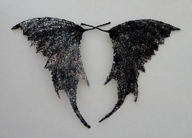 Fairy Wings-Iridescent Gothic Spirit-For Dolls Made By Request image 2