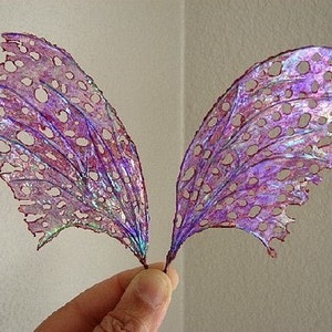 Fairy Wings-Sparkling Plum One-of-a-Kind-Doll and Bear Sized (Made to Order by Request)
