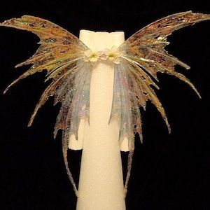 Fairy Wings-Sprite Wings Adult size 32 x 28 made to order in the color you request image 1