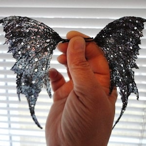 Fairy Wings-Iridescent Gothic Spirit-For Dolls Made By Request image 1