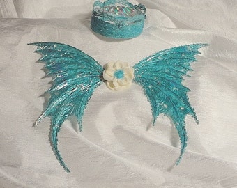 Fairy Wings, Crown or Halo for Dolls and Baby (Made to order by Request)