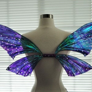 Fairy Wings (Made to Order by Request)  Size: 30 1/2&quot; wing span X 19&quot; tall