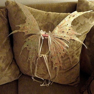 Fairy Wings-Sprite Wings Adult size 32 x 28 made to order in the color you request image 3