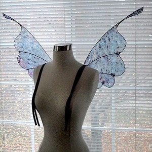 Fairy Wings-Iridescent-Whimsical Fairy Moth-Adult and Children size Made by Request image 2