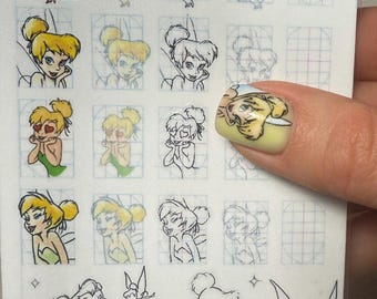 Sticker Book for Nail Art (Digital Download, PDF)