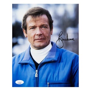 Roger Moore Autograph + COA (james Bond) - Etsy