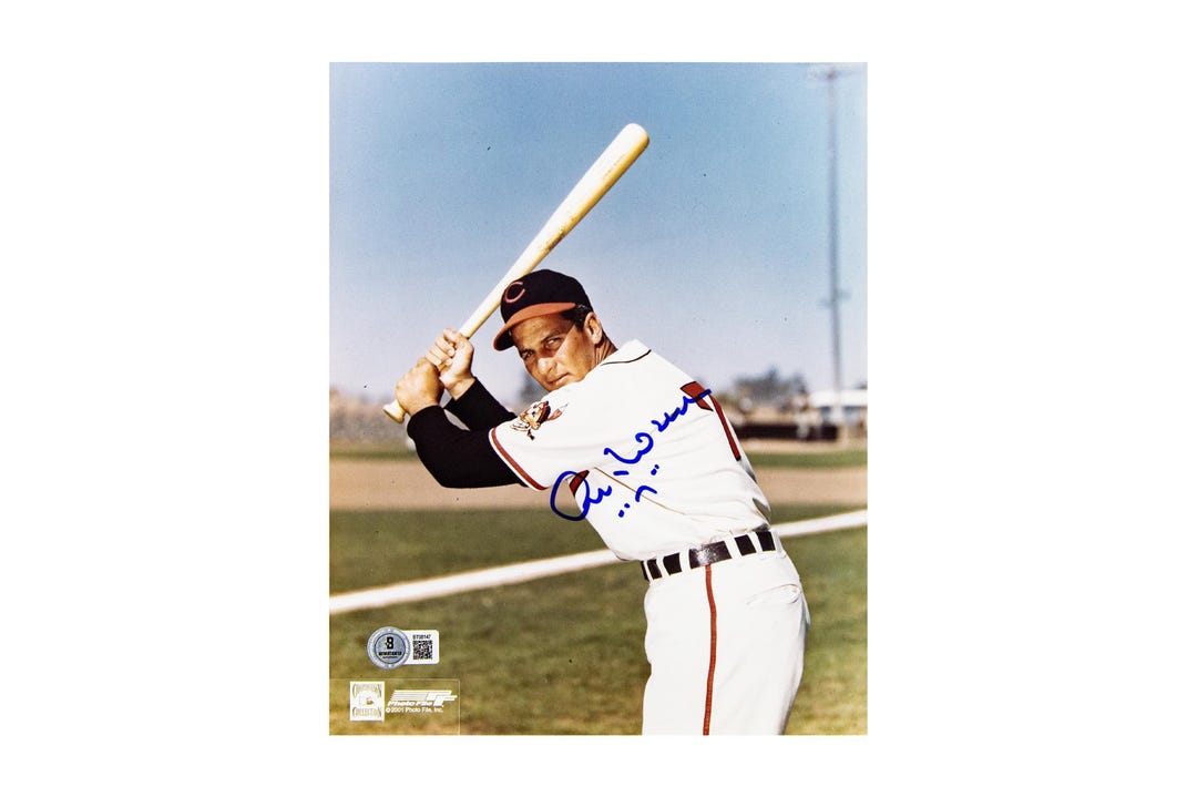 Al Rosen Autographed 8x10 Cleveland Indians Photo - Etsy