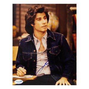 John Travolta Autographed &#39;Welcome Back Kotter&#39;8x10 Photo