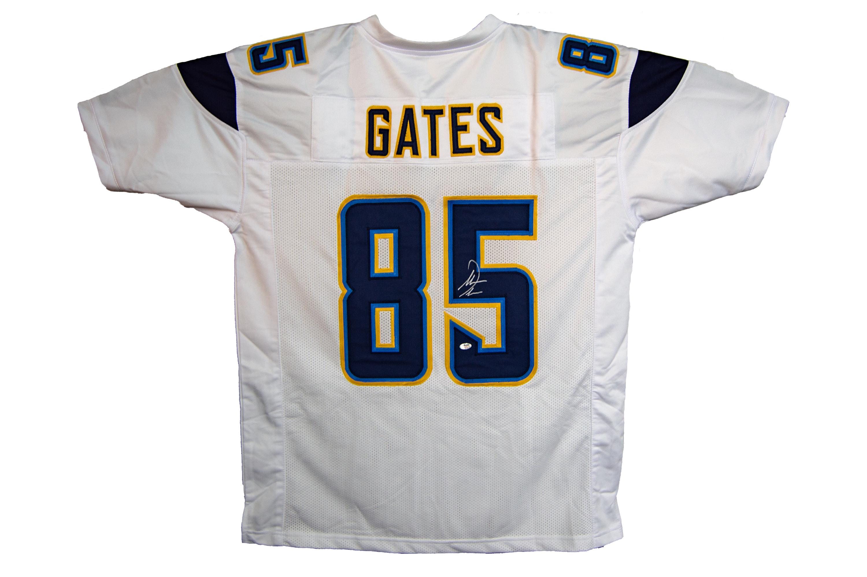 Antonio Gates Autographed Custom White San Diego Jersey