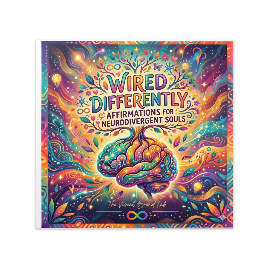 Wired Differently Affirmation Book for Neurodivergent Adults | ADHD ...