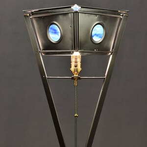 Architectonics Table Lamp Design, Steampunk, Brutalist, Metal Art ...