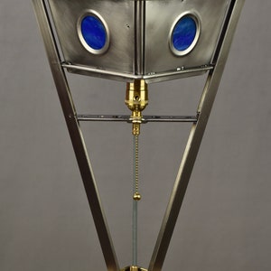 Architectonics Table Lamp Design, Steampunk, Brutalist, Metal Art ...