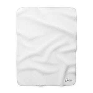 Cozy Sherpa Fleece Blanket, Soft Throw Blanket for Home, Perfect Gift for Relaxation, Holidays, Home Decor, Spa Days