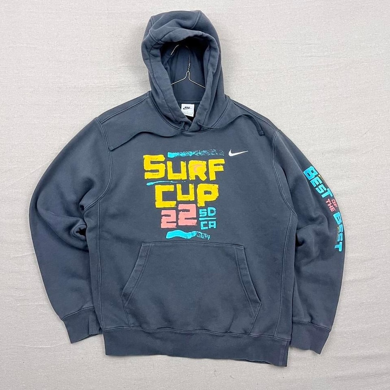 Sudadera con capucha gris Nike Surf Cup Best of the Best 2022 del sur de California imagen 1