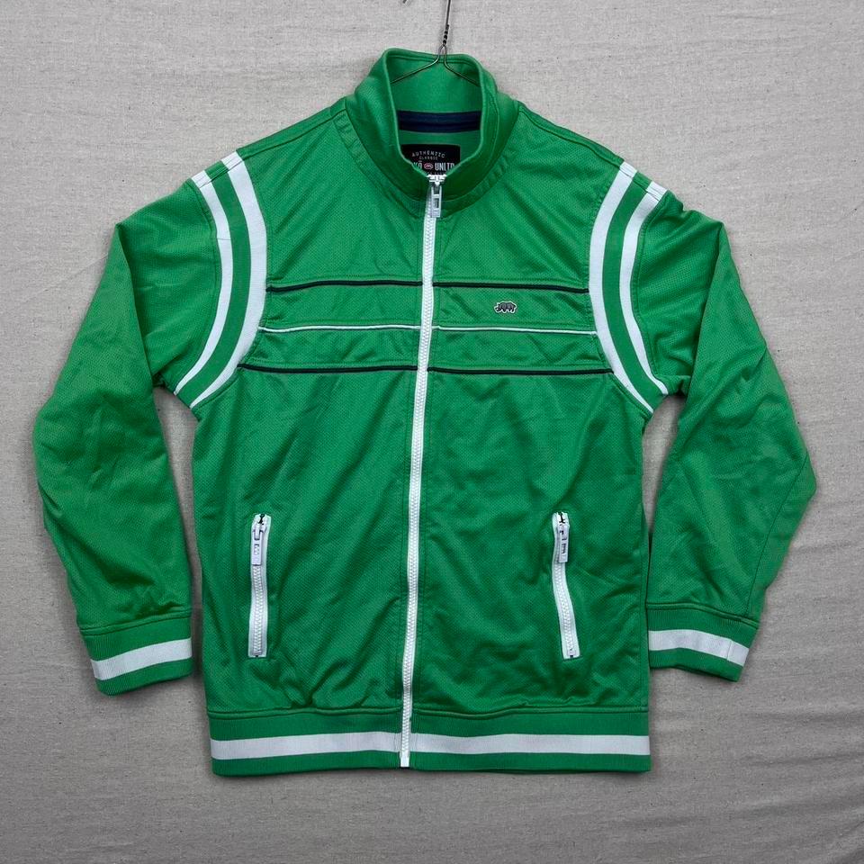 Y2K Ecko Unltd. Green Track Jacket Full Zip - Etsy