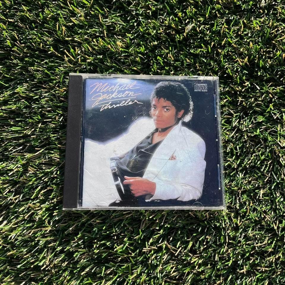 1982 Michael Jackson - Thriller CD (early Japan for USA Pressing