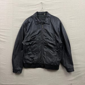 Roundtree and Yorke Leather Jacket - Etsy