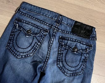 Vintage True Religion Billy Super T Flaps Pocket Design Zipper
