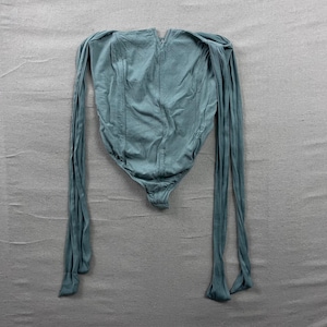 Intimately Free People romper dames kleine saliegroene gestrikte schouder korsetnaad afbeelding 2