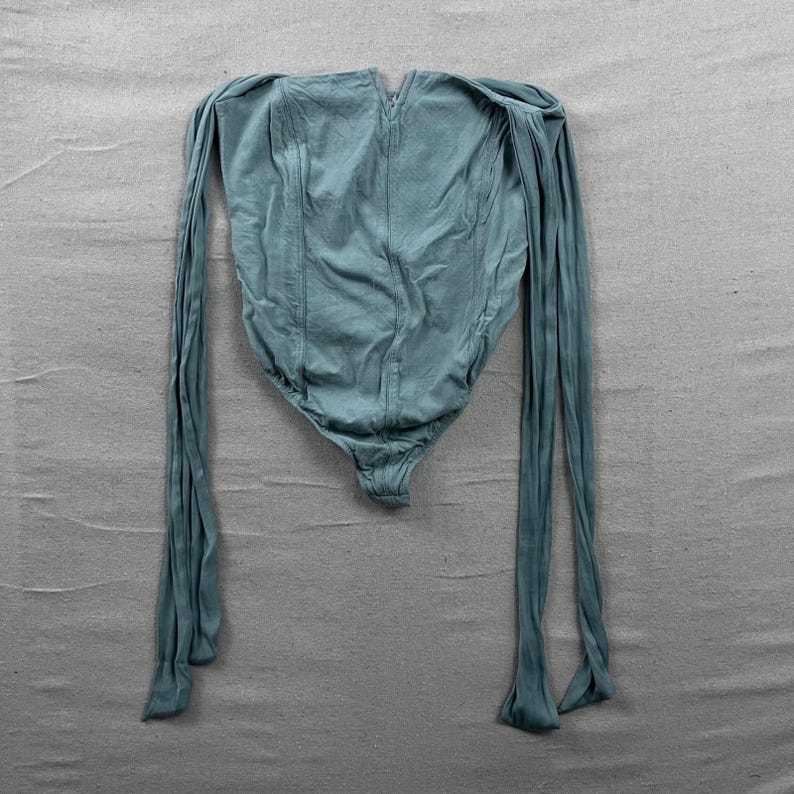Intimately Free People romper dames kleine saliegroene gestrikte schouder korsetnaad afbeelding 2