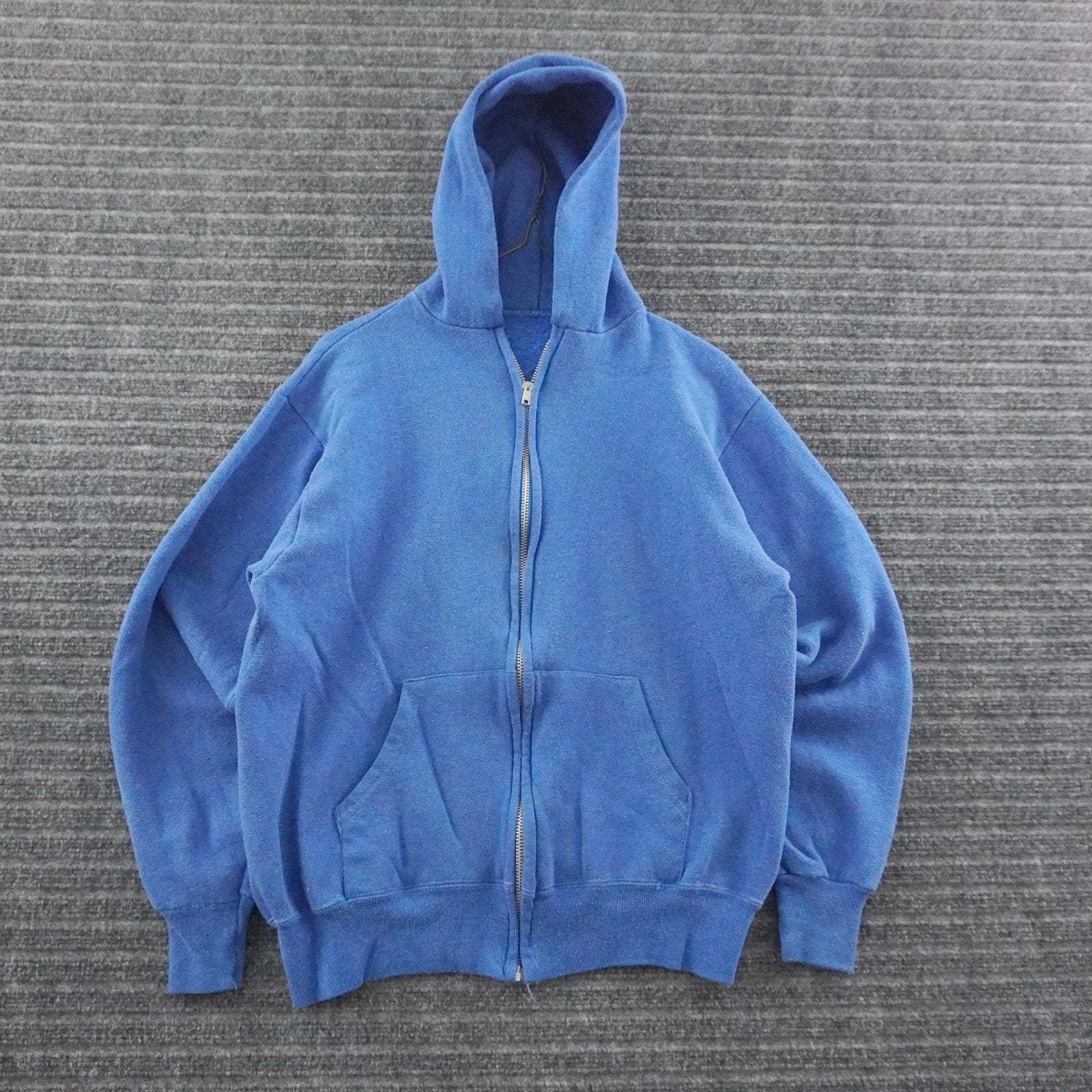 Vintage 70s Zip Hoodie - Etsy