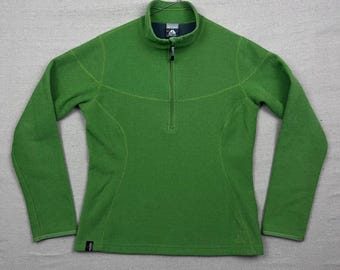 Sudadera Nike ACG Polartec Thermal Pro Texturizada de Forro Polar con Media Cremallera Verde para Hombre (Talla Mediana)