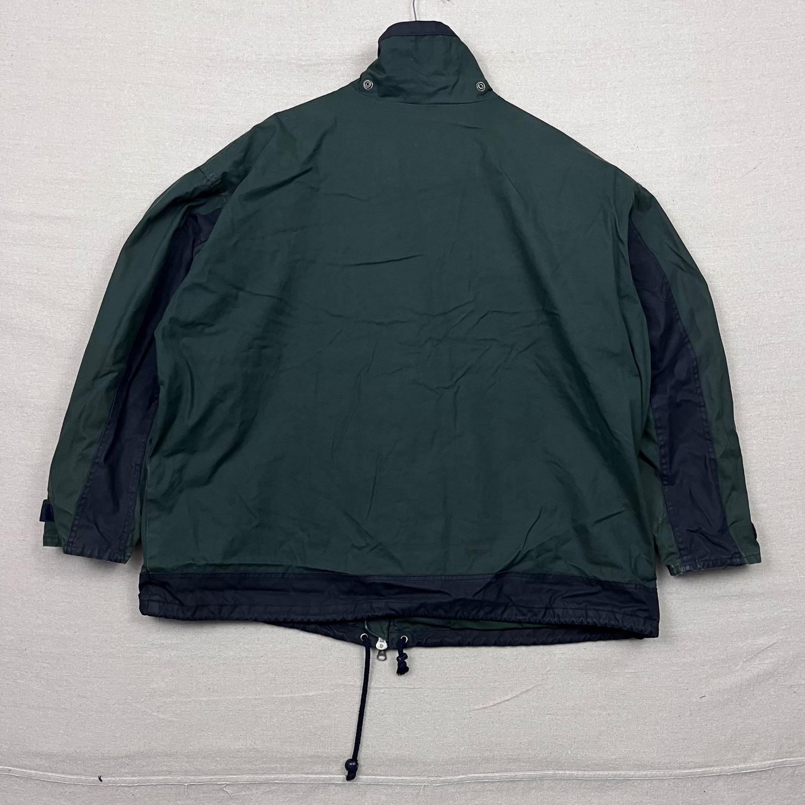 VTG 90年代 アバクロンビー・フィッチ メンズ グリーン フルジップ 