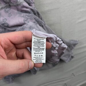 Sukienka mini z koronki Laurel w kolorze brudnego bzu z haftowaną siateczką Free People, rozmiar 6 zdjęcie 4
