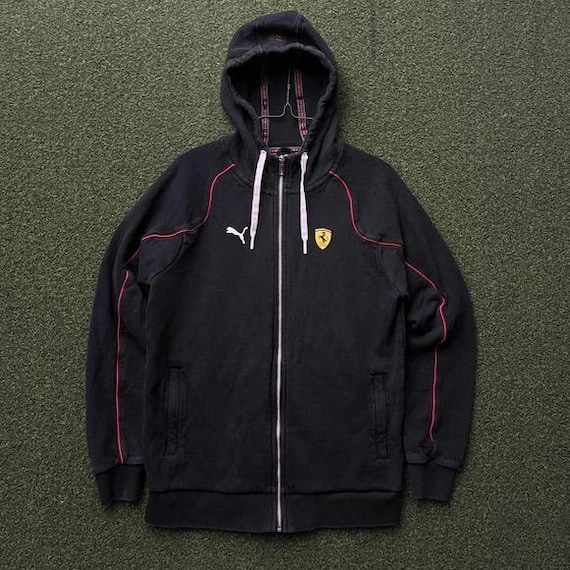 Puma X Scuderia Ferrari Zip up Hoodie Jacket - Etsy