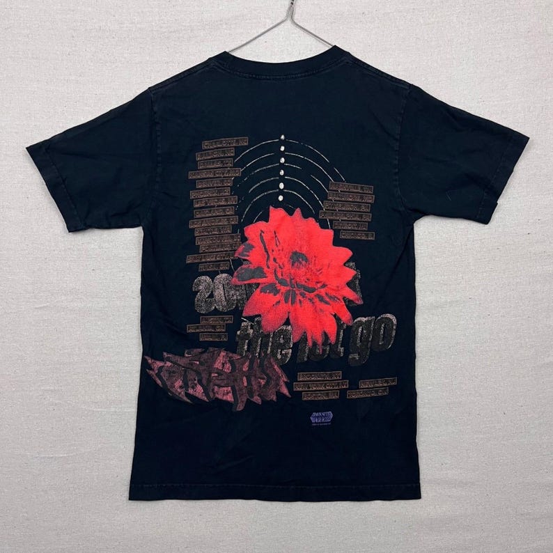 Camiseta negra de Travis Scott Circus Maximus Tour, talla S, 2023 imagen 2