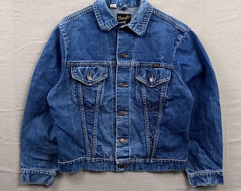 ☆【希少】80s Wrangler MALTA製 124MJ デニムジャケット☆ Vintage Wrangler Denim Jacket | 124MJ Made in Malta 80s 90s Size