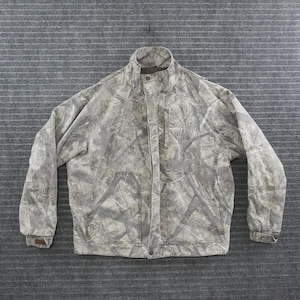 RedHead Silent Hide Hunting Jacket Mens XL Gray Camo Quilted Insulated Full Zip