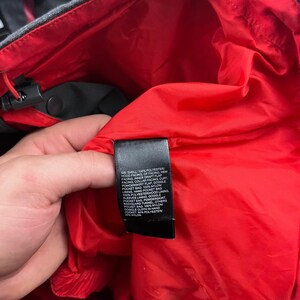 The North Face HyVent Ski Jacket Men Large Charcoal Grey Hooded Waterproof Shell image 8
