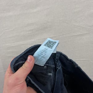 True Religion Ricky Relaxed Straight Jeans Mens 34 Dark Indigo Super T Stitch image 7